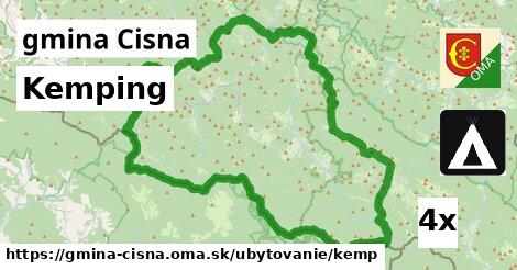 Kemping, gmina Cisna