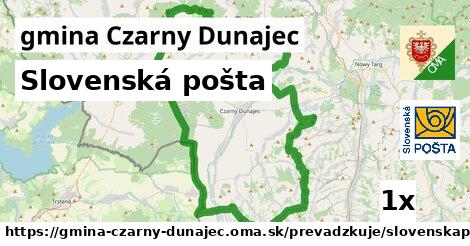 Slovenská pošta v gmina Czarny Dunajec