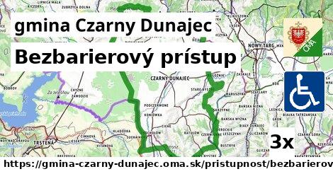 Bezbarierový prístup, gmina Czarny Dunajec