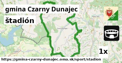 štadión, gmina Czarny Dunajec