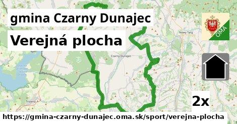 Verejná plocha, gmina Czarny Dunajec