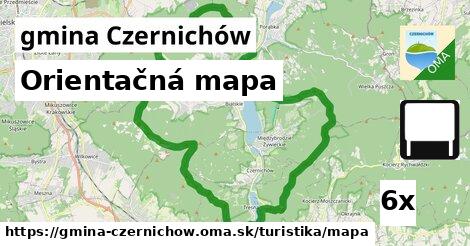 Orientačná mapa, gmina Czernichów