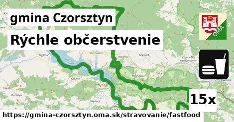 rýchle občerstvenie v gmina Czorsztyn