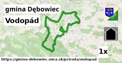 Vodopád, gmina Dębowiec