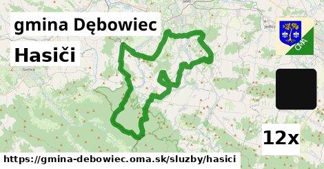 Hasiči, gmina Dębowiec