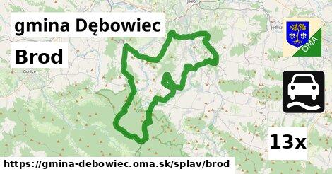 Brod, gmina Dębowiec