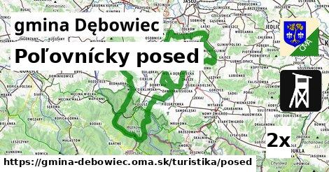 Poľovnícky posed, gmina Dębowiec