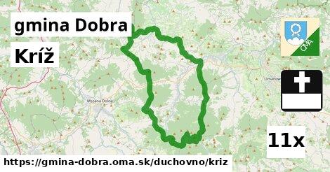 Kríž, gmina Dobra