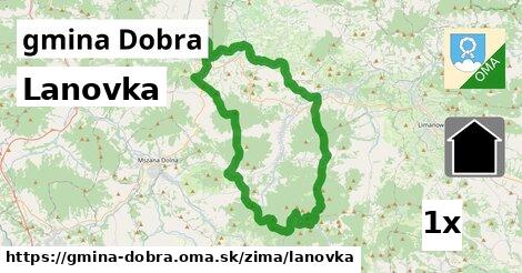 Lanovka, gmina Dobra