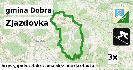 Zjazdovka, gmina Dobra