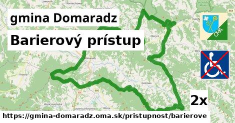 Barierový prístup, gmina Domaradz