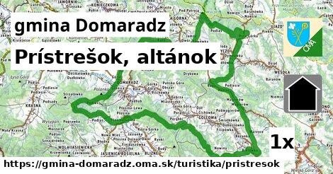 Prístrešok, altánok, gmina Domaradz