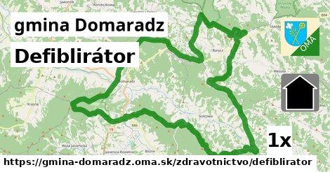 Defiblirátor, gmina Domaradz