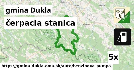 čerpacia stanica v gmina Dukla