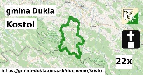 Kostol, gmina Dukla