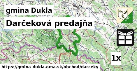 Darčeková predajňa, gmina Dukla