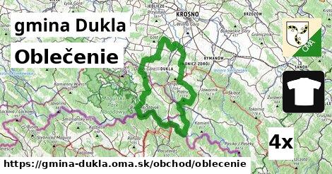 oblečenie v gmina Dukla