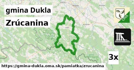 Zrúcanina, gmina Dukla