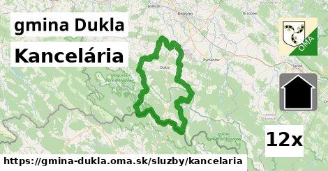 Kancelária, gmina Dukla