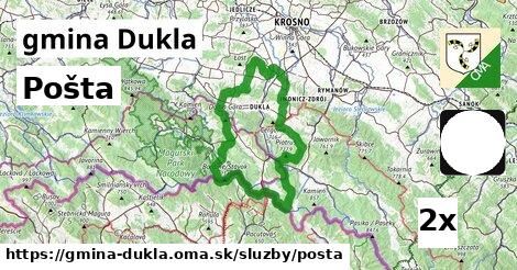 Pošta, gmina Dukla