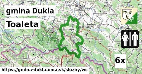 Toaleta, gmina Dukla