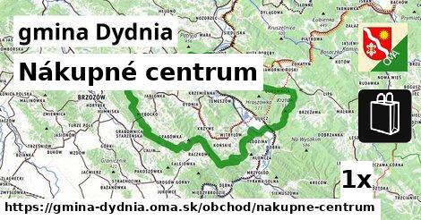 Nákupné centrum, gmina Dydnia