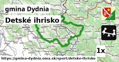 Detské ihrisko, gmina Dydnia