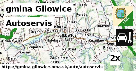 Autoservis, gmina Gilowice