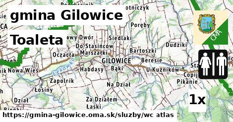 Toaleta, gmina Gilowice