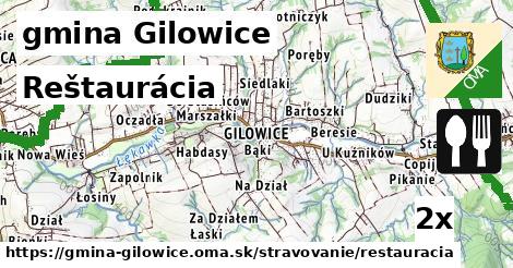 Reštaurácia, gmina Gilowice