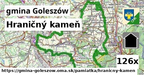 Hraničný kameň, gmina Goleszów
