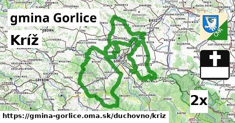 Kríž, gmina Gorlice