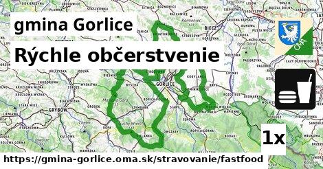 Rýchle občerstvenie, gmina Gorlice