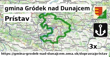 prístav v gmina Gródek nad Dunajcem