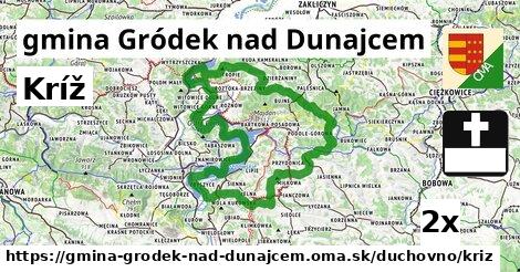 Kríž, gmina Gródek nad Dunajcem