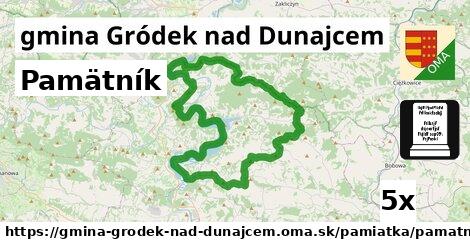 Pamätník, gmina Gródek nad Dunajcem
