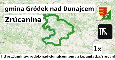 Zrúcanina, gmina Gródek nad Dunajcem