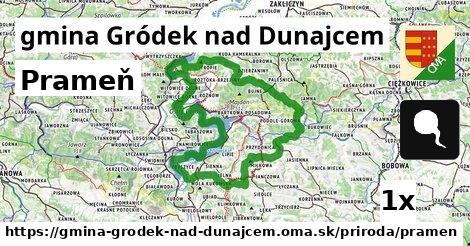 Prameň, gmina Gródek nad Dunajcem