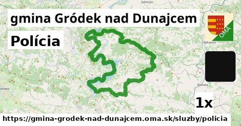 Polícia, gmina Gródek nad Dunajcem