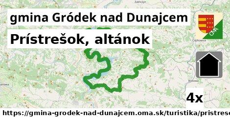 Prístrešok, altánok, gmina Gródek nad Dunajcem