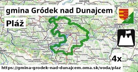 pláž v gmina Gródek nad Dunajcem