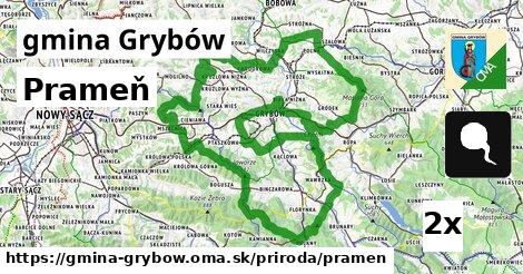 Prameň, gmina Grybów