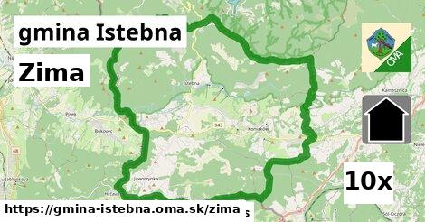 zima v gmina Istebna