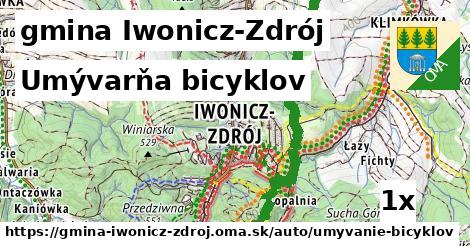 umývarňa bicyklov v gmina Iwonicz-Zdrój