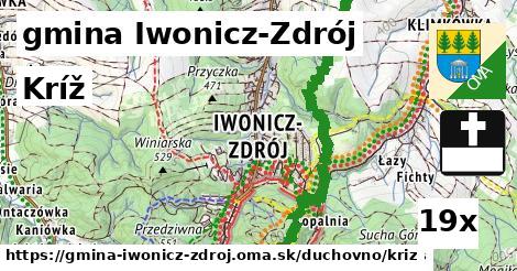 Kríž, gmina Iwonicz-Zdrój