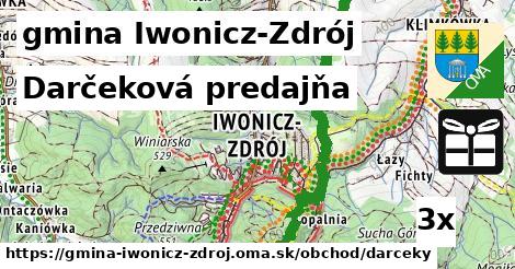 darčeková predajňa v gmina Iwonicz-Zdrój