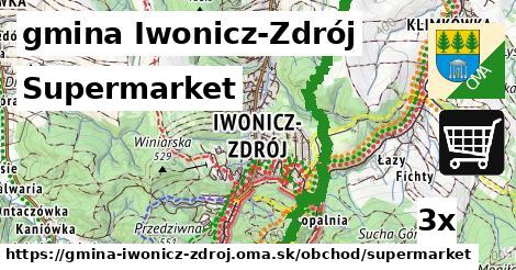 Supermarket, gmina Iwonicz-Zdrój