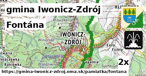 Fontána, gmina Iwonicz-Zdrój