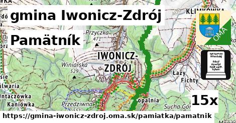 Pamätník, gmina Iwonicz-Zdrój