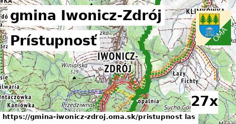 prístupnosť v gmina Iwonicz-Zdrój